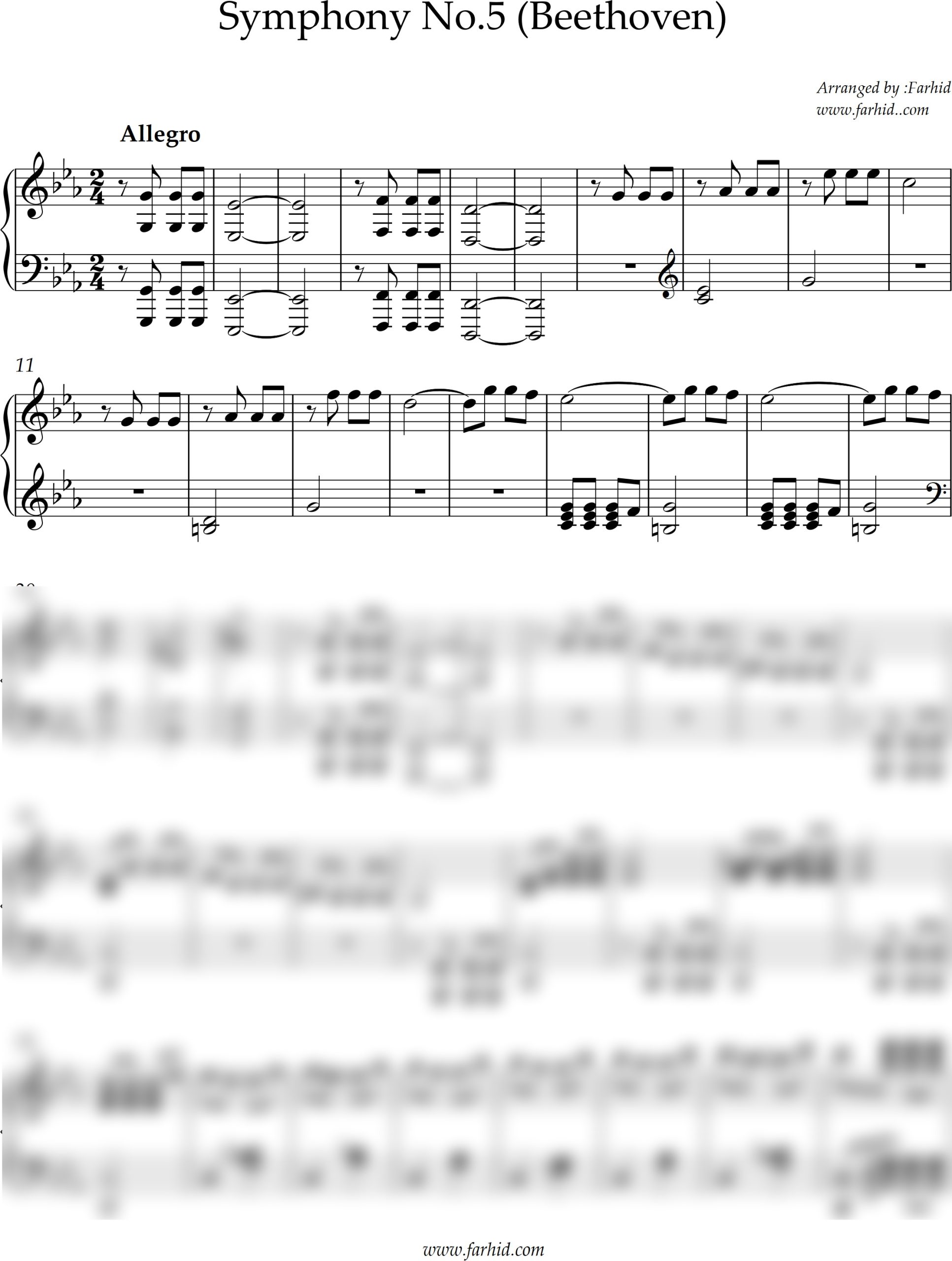 Symphony No 5 (Beethoven)_0001-blurred Symphony No 5 (Beethoven) - تصویر 1